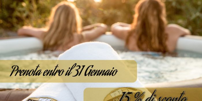 Prenota entro il 31 Gennaio e per te il 15% di sconto sul listino
